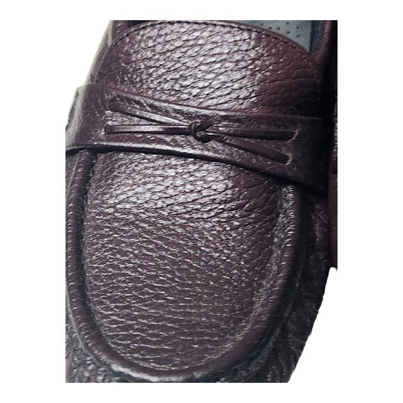 SAS Women's 7.5 M Burgundy Leather Tripad Comfort Foot Bed Loafers - Picture 5 of 15